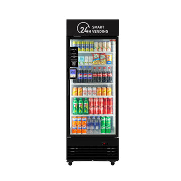 HAHA AI Vending Plus 440 | POS/NFC - Beverage Focus Smart Refrigerated with 324 bottles space-jp