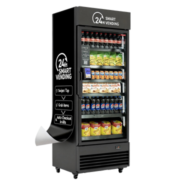 Magnetic Wrap-Please note your wrap model and customization details at checkout. Send reference designs to info@hahavendingstore.com  (click the email in the header or footer). We will confirm with you before production.